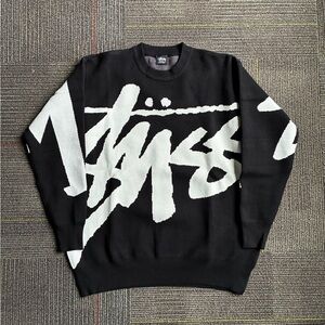 Stussy Monochrome Crewneck Sweater